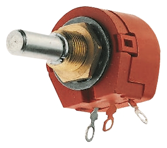 TE Connectivity TW 100Ω Rotary Potentiometer 1-Gang Panel Mount, TW1101KA