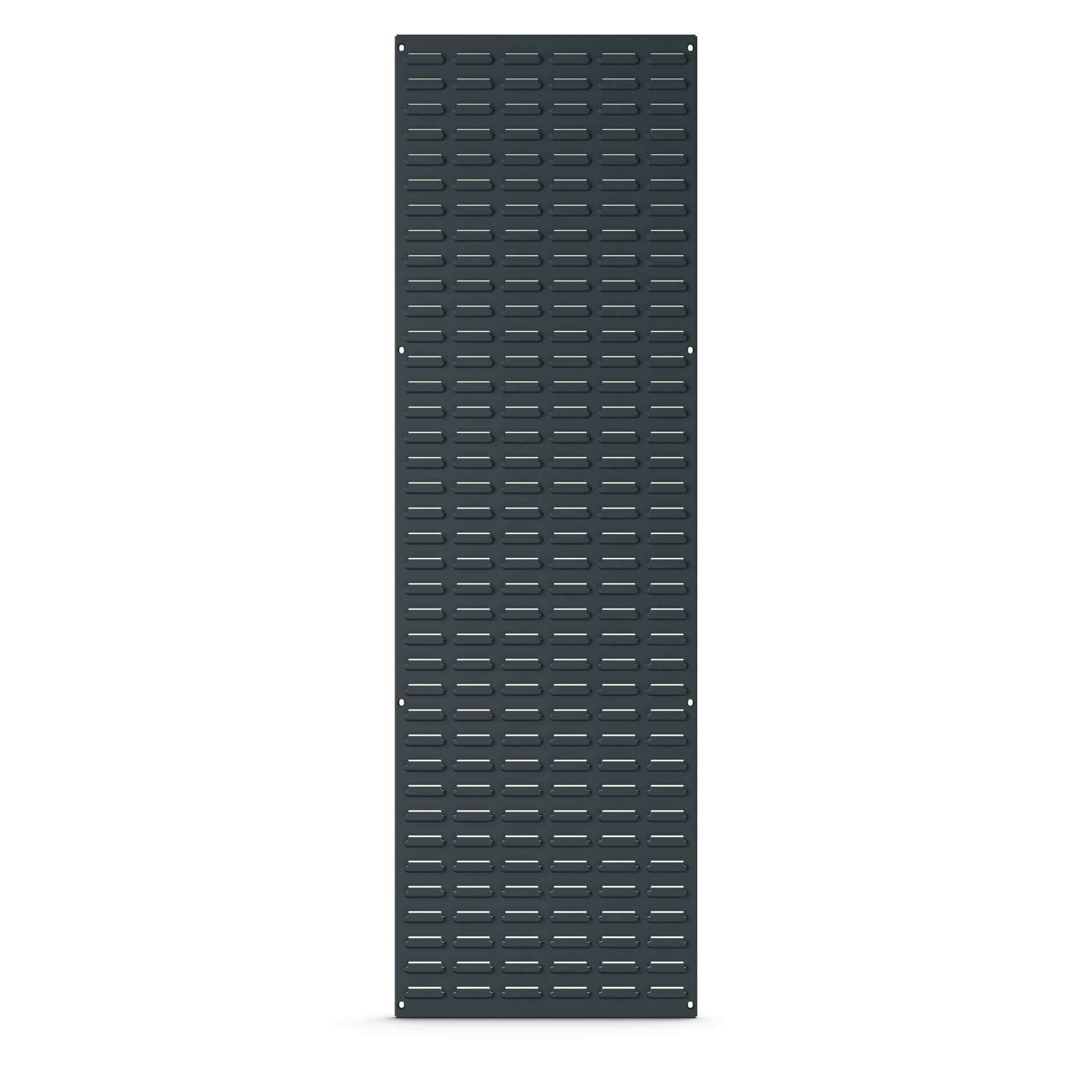 Bott Steel Louvre Panel Storage Unit, 457mm x 19mm x 1486mm, Anthracite Grey