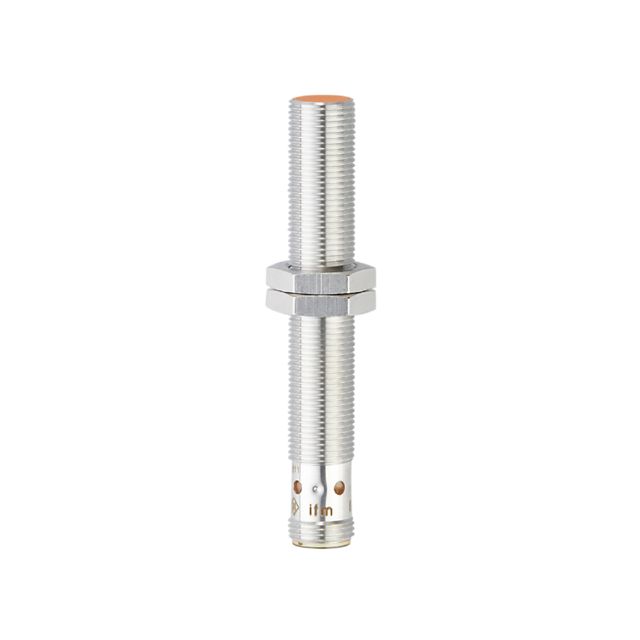 ifm electronic Inductive Threaded Barrel Proximity Sensor, M12, 2 mm Detection, PNP NO, 10 → 30 V dc