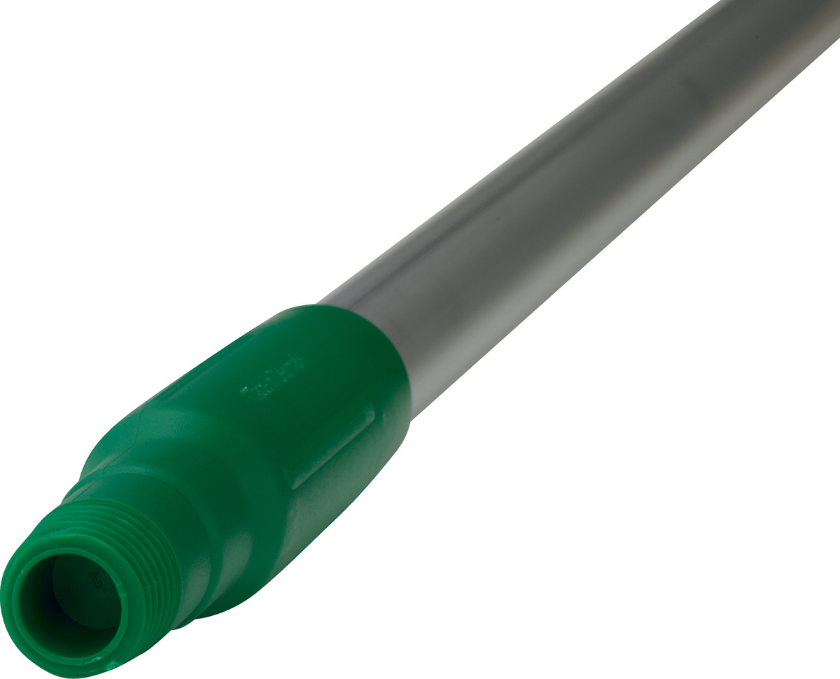 Vikan Green Anodised Aluminium, Polypropylene Mop Handle, 1.46m