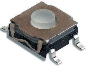C & K IP67 Tactile Switch, SPST 50 mA @ 32 V dc 0.57mm