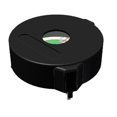 PUI Audio 105dB(A) Through Hole External Piezo Buzzer Transducer, 54.6 x 51.5 x 23.2mm, 1V Min, 60V Max