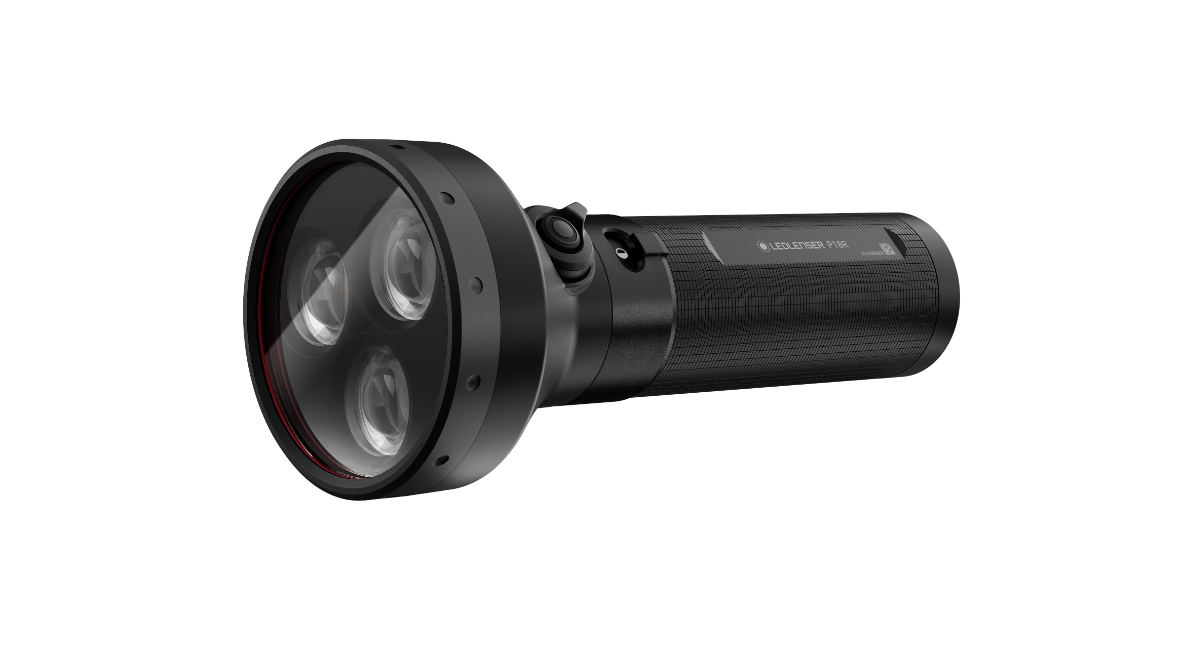 Led Lenser LED Torch Black - Rechargeable 6500 lm, 196 mm