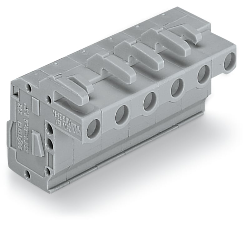 WAGO 732 Series Series Connector, 4P-Pole, Female, 4-Way, 14A
