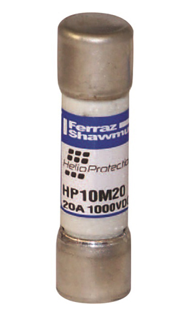 Mersen 20A Glass Melamine Cartridge Fuse, 10 x 38mm