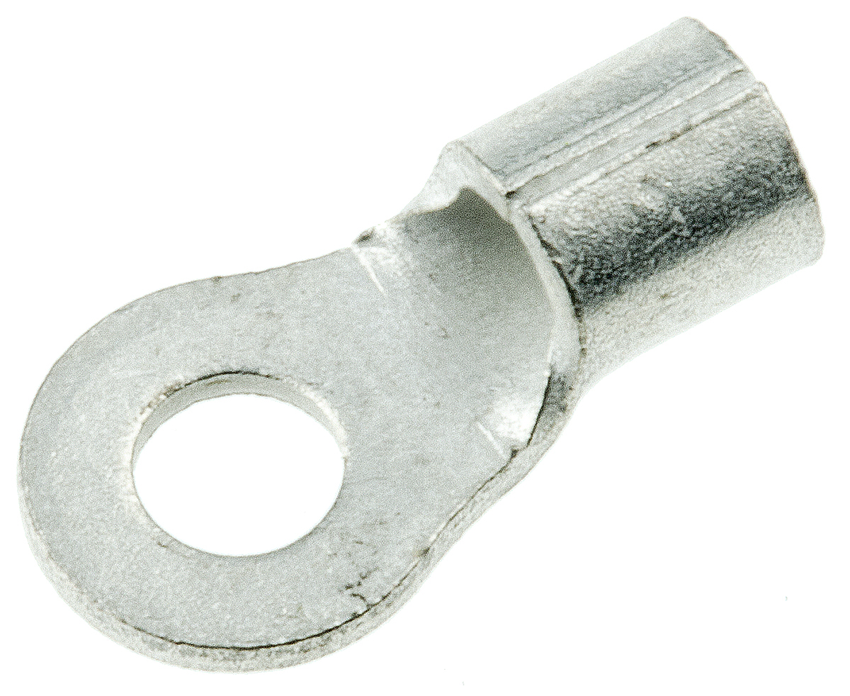 TE Connectivity, SOLISTRAND Uninsulated Ring Terminal, 2.84mm Stud Size, 1mm² to 2.6mm² Wire Size