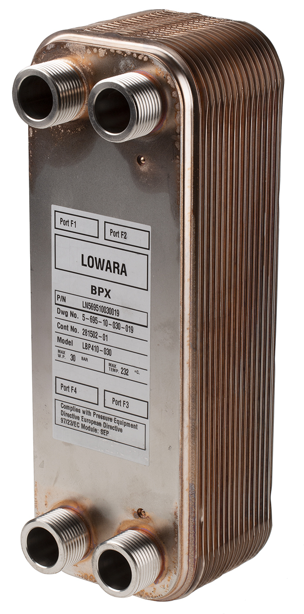 Xylem Liquid Heat Exchanger, 309.6 x 112 x 24.1mm