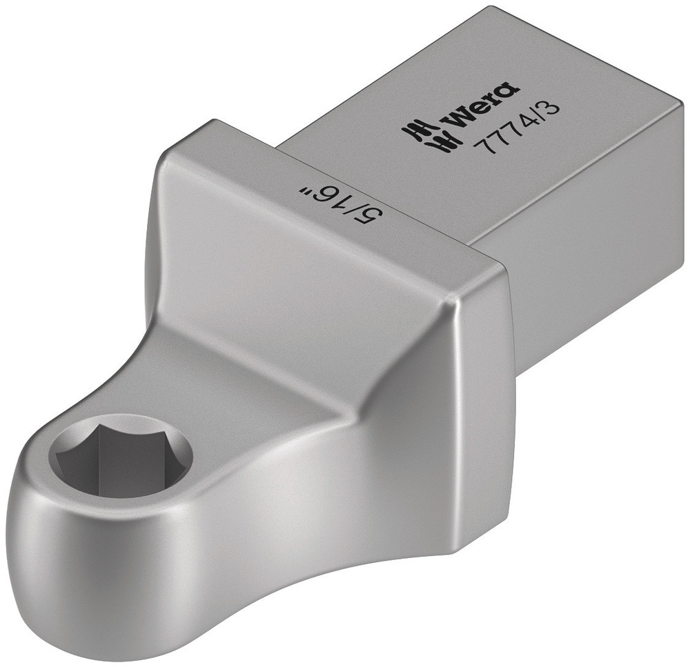 Wera 7774 Series Series Hexagon Bit adapter insert, 5/16 in, 14 x 18mm Insert