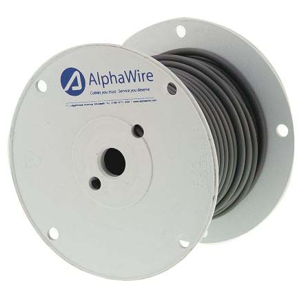 Alpha Wire Alpha Essentials LSZH Communication & Control Series Control Cable, 7 Cores, 0.35 mm², Unscreened, 22 AWG,