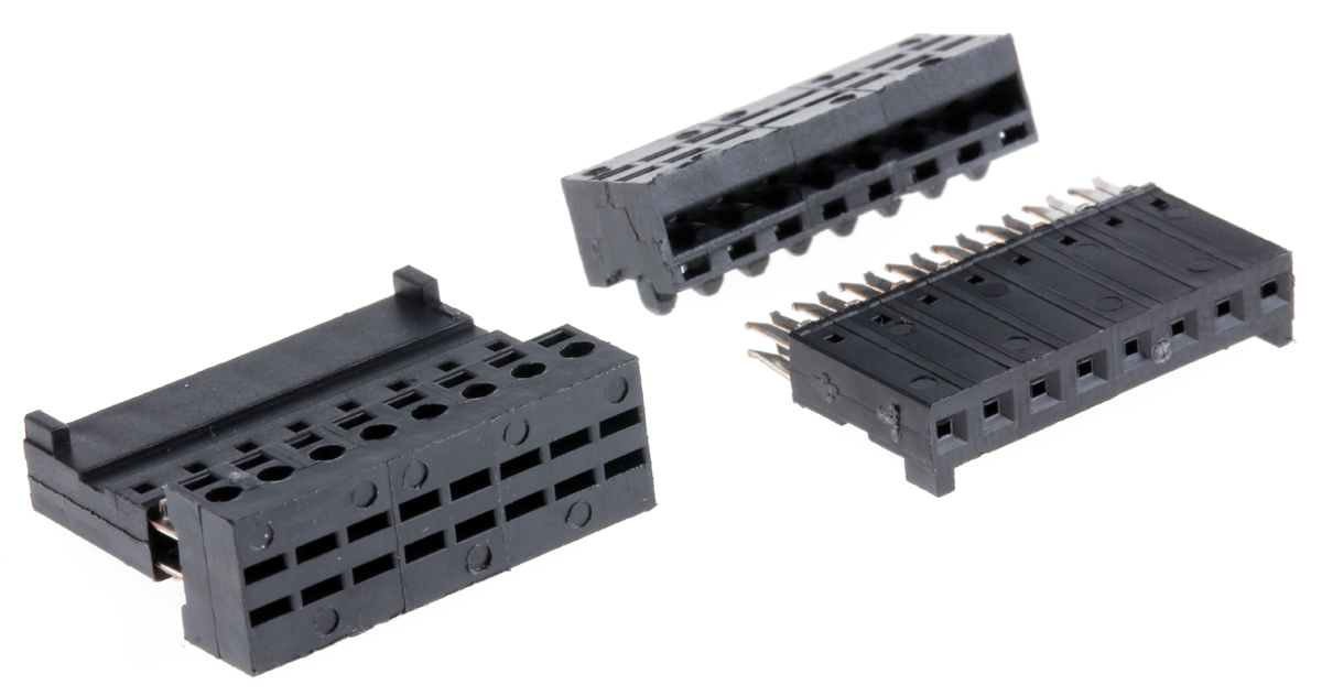 Wurth Elektronik 8-Way IDC Connector Socket for Cable Mount, 1-Row