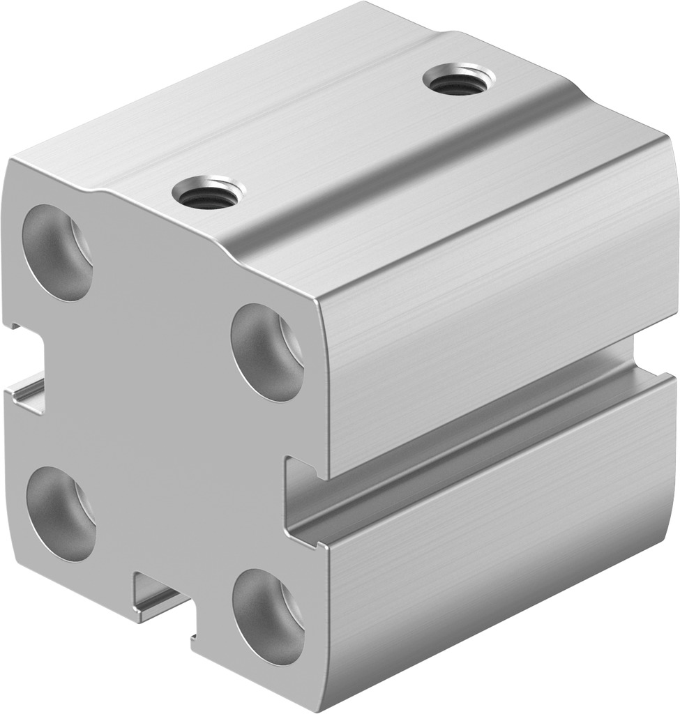 Festo Pneumatic Compact Cylinder - 8076325 20 mm Bore, 50 mm ADN-S-20-50-I-P Series, Double Acting Acting