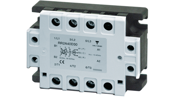 Carlo Gavazzi RR2A Series Solid State Relay, Chassis Mount, 400 V ac/dc Load, 40 V ac/dc Control