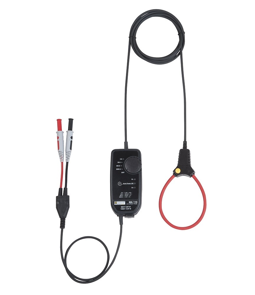 Chauvin Arnoux MA110 Current Probe, AC, Rogowski Coil Adapter, 3kA ac AC Max