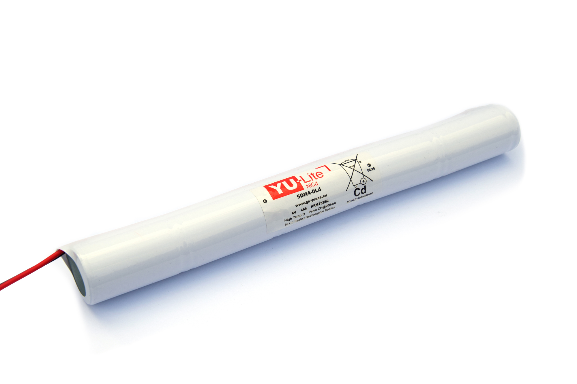 Yuasa NiCd 6V, D Battery