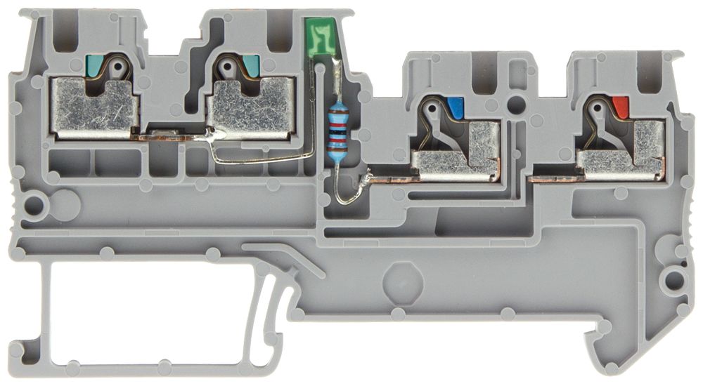 Siemens 8WH6003-0HE00 8WH Series Grey, 1.5mm², 3-Level, Screw Termination