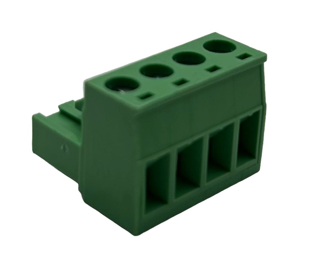 Conex-It, 5.08mm Pitch, HRFE, 4 Way, Right Angle, Pluggable Terminal Block, Plug, Cable Mount, Screw Termination,