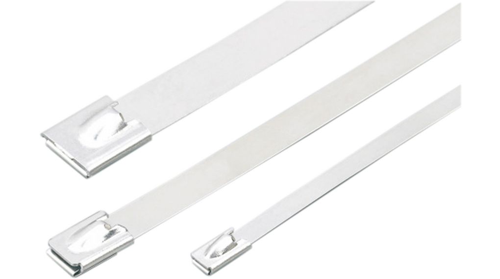 Metal Cable ties with Ball-Lock 200mm