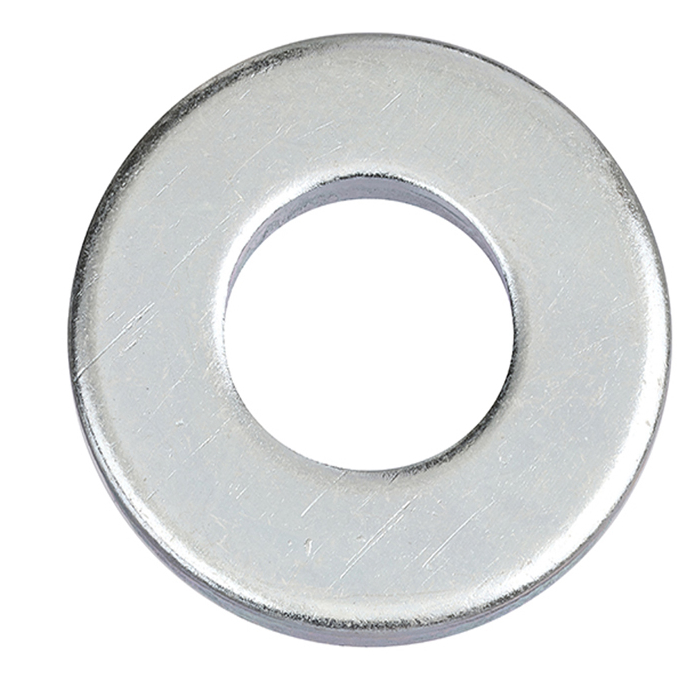 RS PRO Bright Zinc Plated Steel Plain Washers, M14, BS 4320C