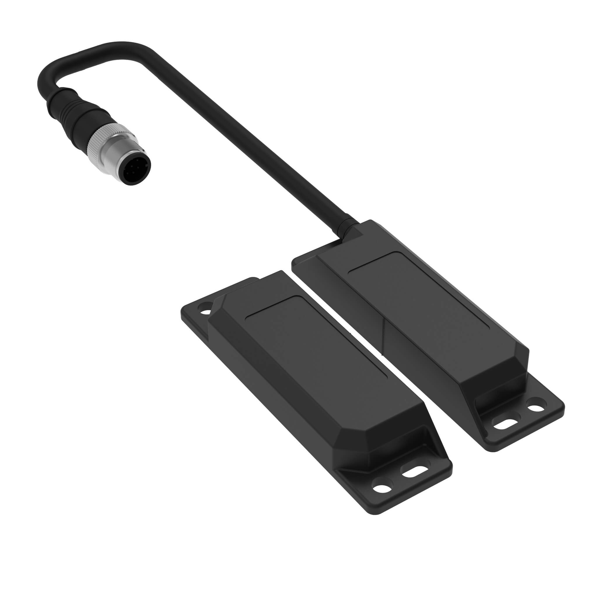 Omron F3S-TGR-N_U Series Magnetic Non-Contact Safety Switch, 24V dc, Plastic Housing, NO/2NC, M12