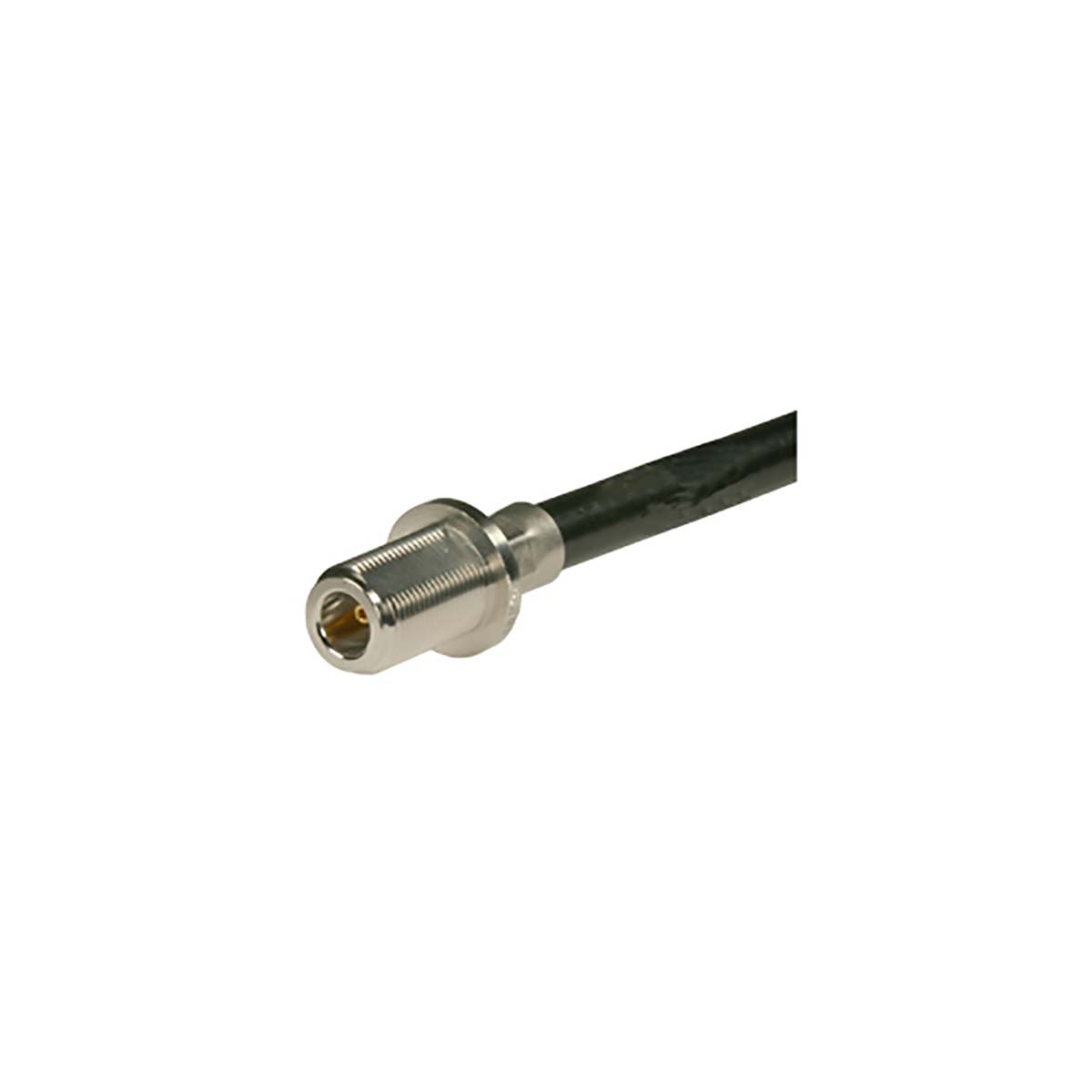 Huber+Suhner 24_N-50-7-31/133_NY Series, Jack Panel Mount N Connector, Solder Termination, Straight Body