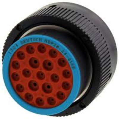 TE Connectivity Circular Connector, 21 Contacts, Cable, 1.59 to 2.39 mm² Connector, Socket, Female, IP67, DEUTSCH HDP