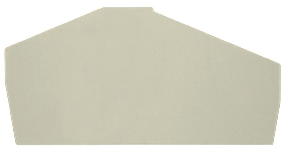 Weidmuller Z Series End Cover for Use with Z Series Terminal