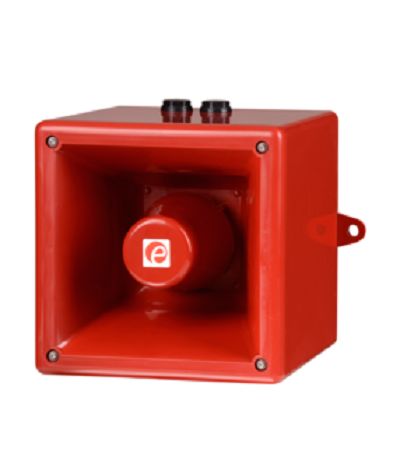 e2s A121 Series Electronic Sounder, 100 → 240 V, ±3dB at 1 m, IP66, AC, 45-Tone
