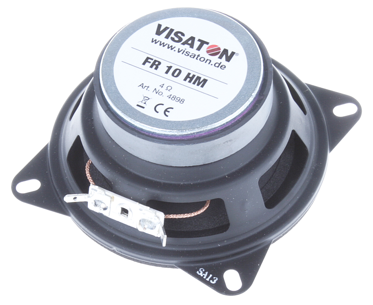 Visaton 116.5mm dia 20W nom Full Range Speaker Driver, 4Ω, 95 Hz → 22 kHz