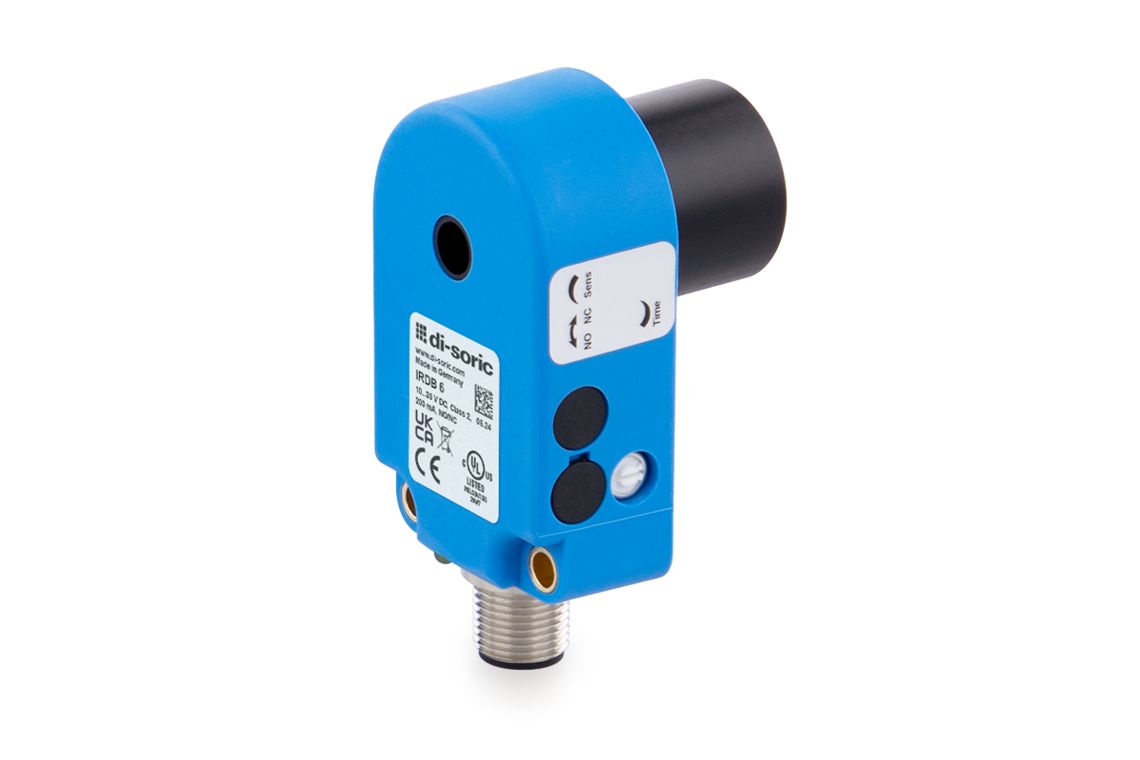 Di-Soric Inductive Ring Inductive Proximity Sensor, M12, NPN NO/NC, 10 → 35 V dc