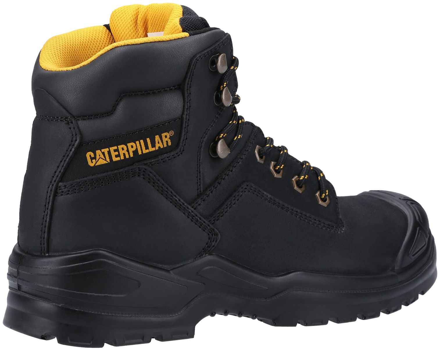 CAT P724913 Black Steel Toe Capped Unisex Safety Boots, UK 9, EU 43