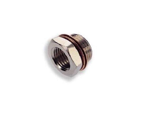 Norgren 15 and 16 Series Series Straight Threaded Adaptor, G 3/4 Male to G 1/2 Female, Threaded Connection Style
