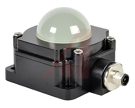 Banner K80L Series Green, Red, Yellow Multiple Effect Beacon, 18 → 30 V dc, Panel Mount, LED Bulb
