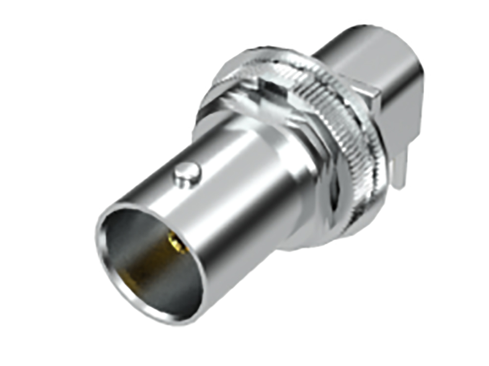 Samtec BNC7T Series, Jack PCB Mount BNC Connector, 75Ω, Through Hole Termination, Right Angle Body