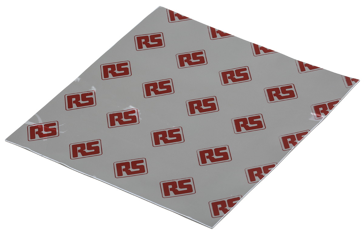 RS PRO Self-Adhesive Thermal Interface Sheet, 1mm Thick, 3.2W/m·K, 150 x 150mm