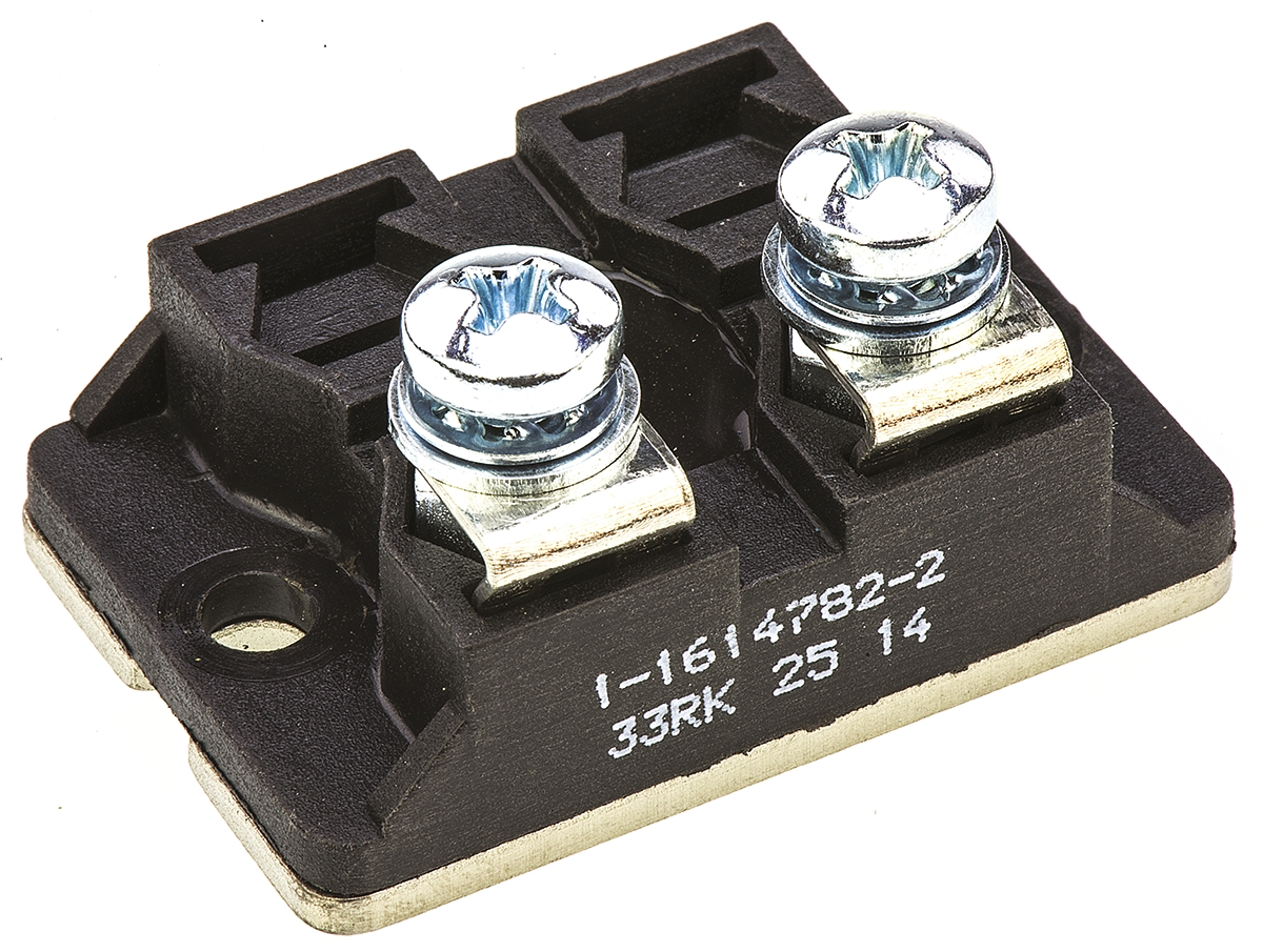 TE Connectivity, 33Ω 100W Thick Film Chassis Mount Resistor BDS2A10033RK ±10%