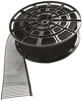 HellermannTyton Cable Tie, 100mm x 2.5 mm, Black Polyamide 6.6 (PA66), Pk-3500
