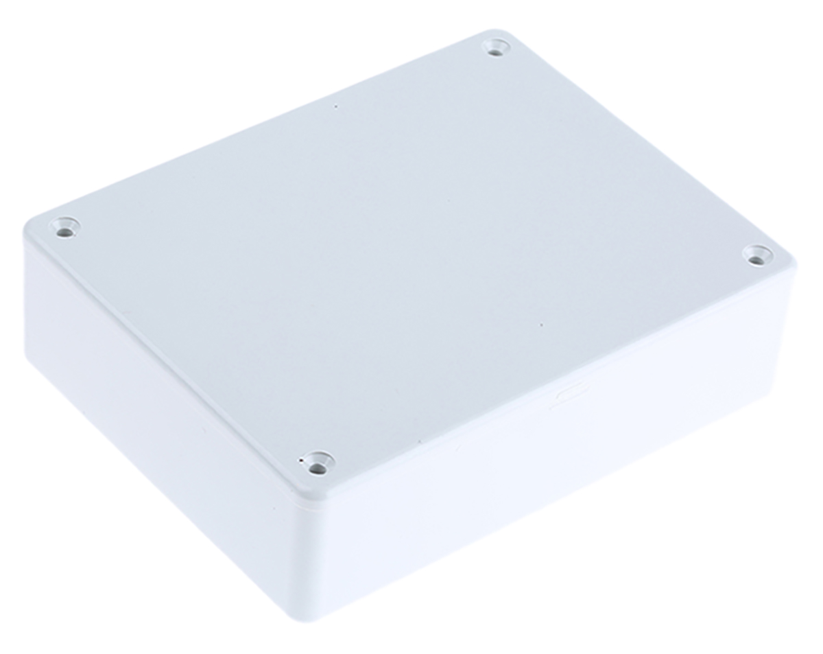 Hammond 1591 Series Grey Flame Retardant ABS Enclosure, IP54, Grey Lid, 121 x 94 x 34mm