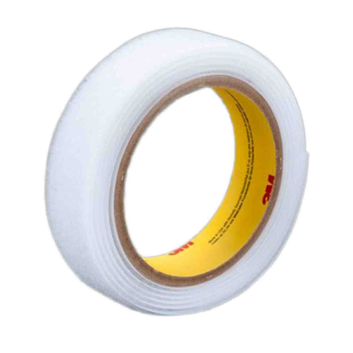 3M White Hook & Loop Tape, 25mm x 45.7m
