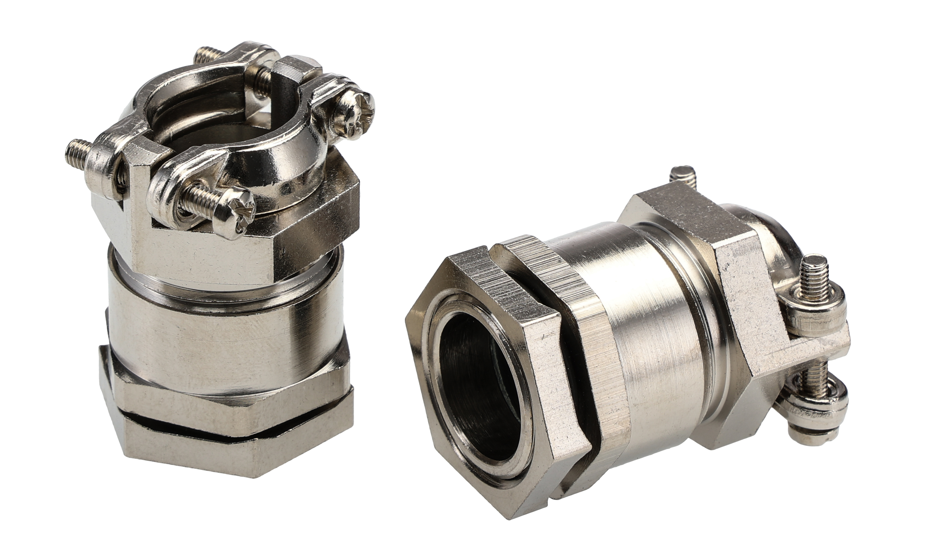 Lapp SKINDICHT Series Metallic Nickel Plated Brass Cable Gland, M20 Thread, 8mm min., 13.5mm max., IP55
