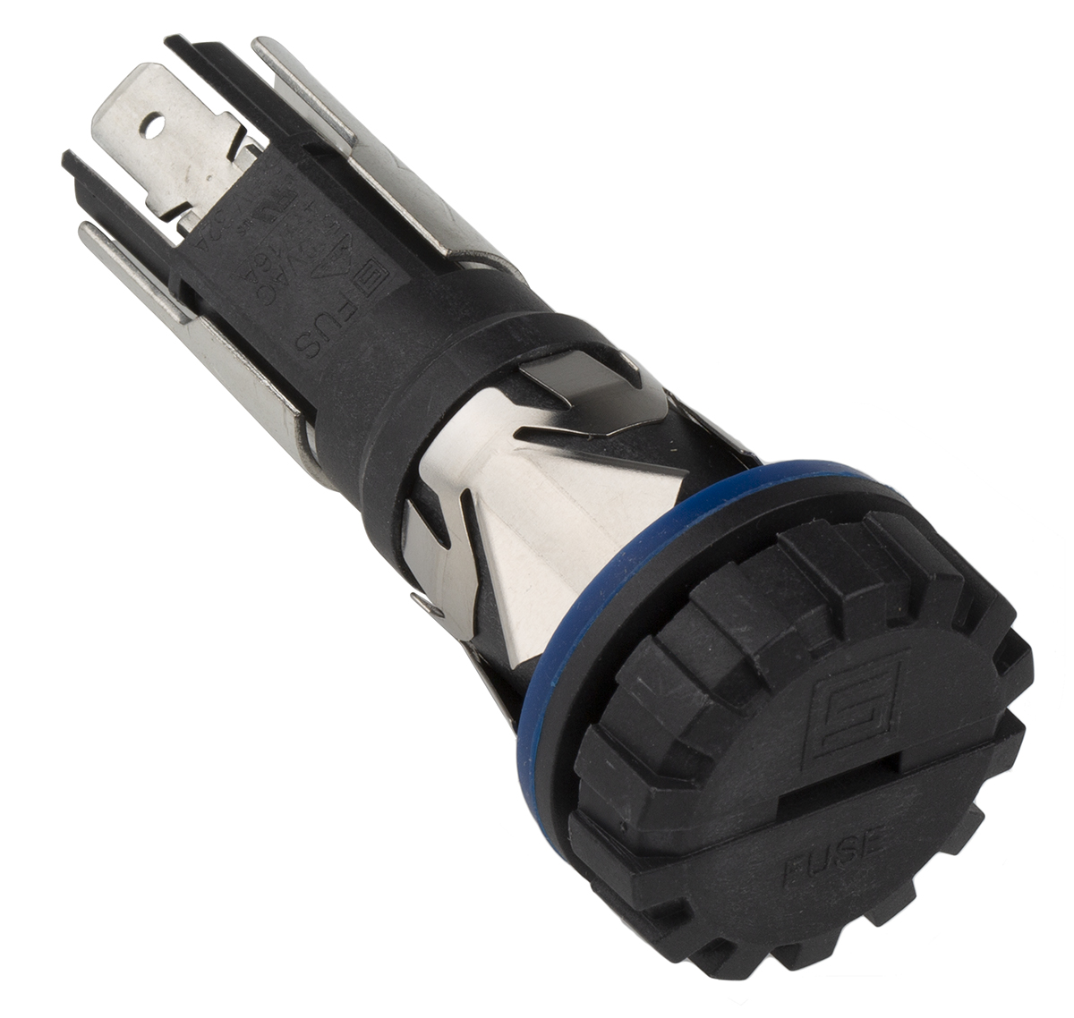 Schurter 16A Panel Mount Fuse Holder for 6.3 x 32mm Fuse, 2P, 600V ac