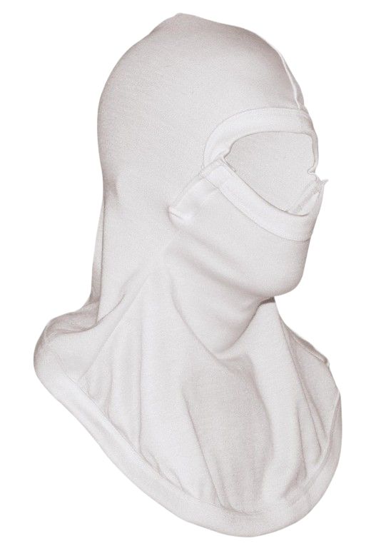 EDC PROTECTION E5286-100 White Para-aramid Protective Hood, Resistant to Heat