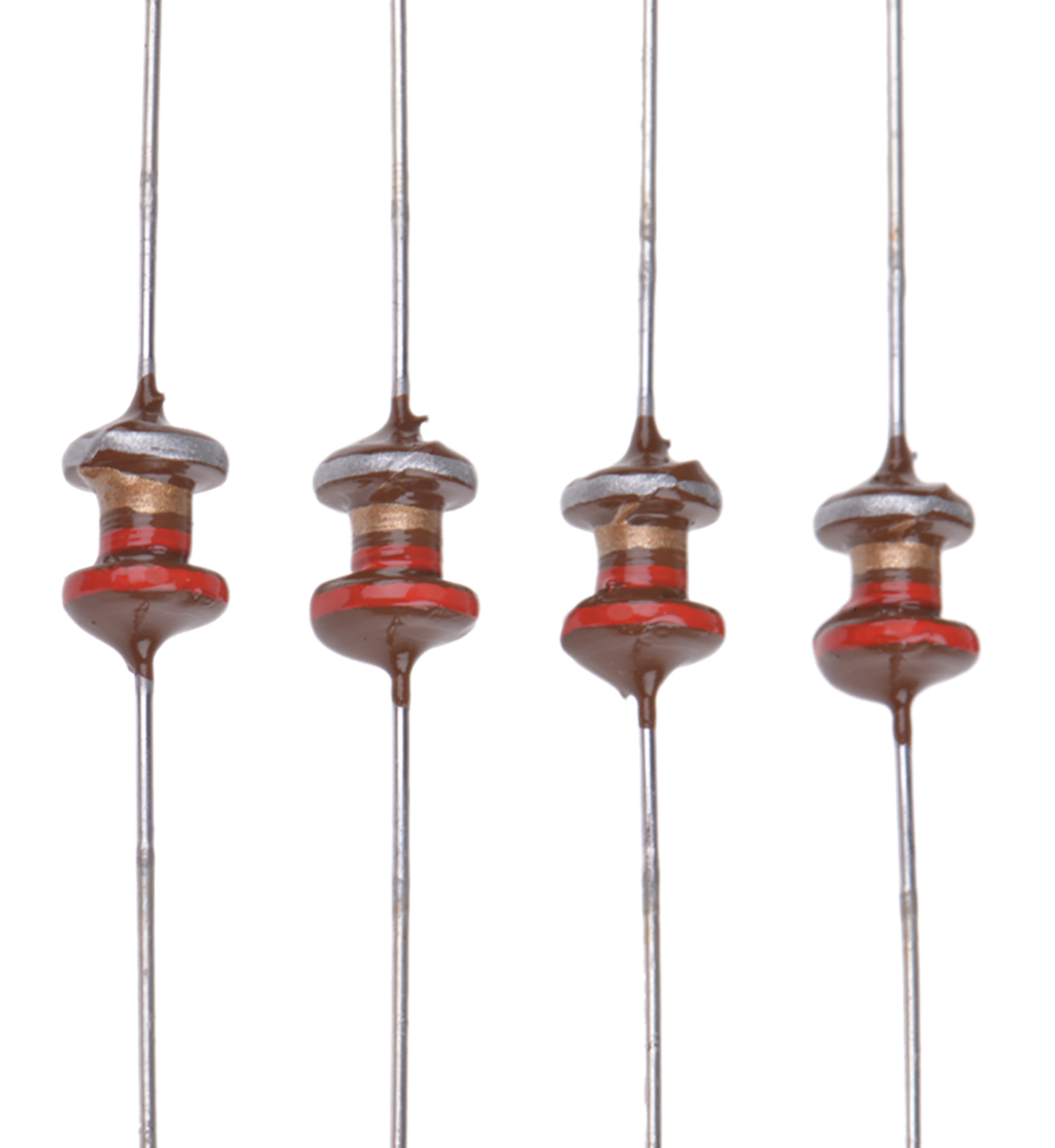 EPCOS 2.2 μH ±10% Ferrite Leaded Inductor, Max SRF:140MHz, Q:60, 3.65A Idc, 55mΩ Rdc, B82144F2