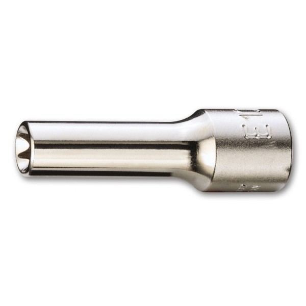 BETA 3/8 in Drive E8 Deep Torx Socket, e-Torx, 50 mm Overall Length