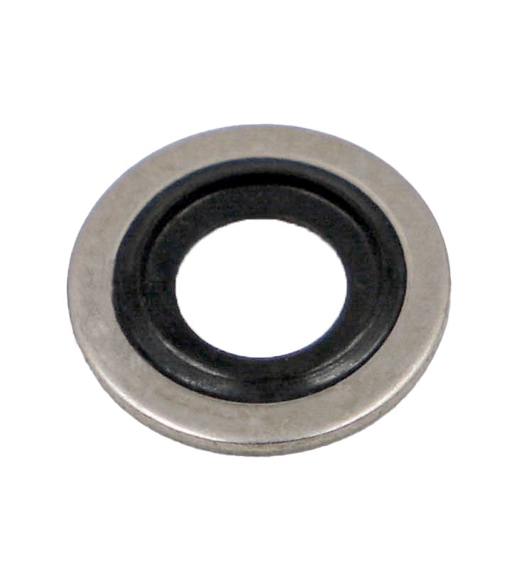 Hutchinson Le Joint Français Rubber : PC851 & washer : Stainless Steel Bonded Seals O-Ring, 8.31mm Bore, 13.34mm Outer