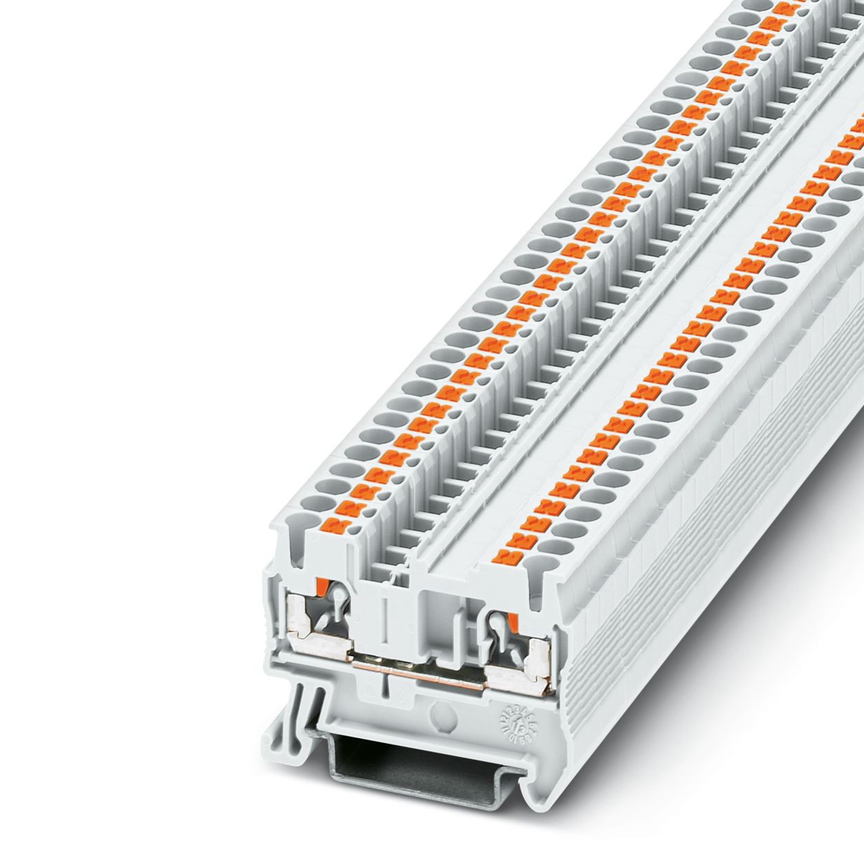 Phoenix Contact 3209514 PT 2.5 WH Series White, 2.5mm², Single-Level, Push In Termination