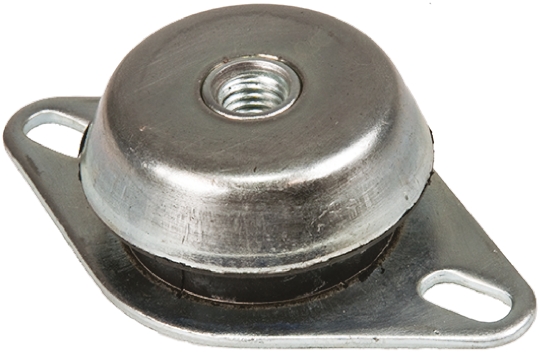 FIBET M12 Anti Vibration Mount, Bell Mount with 110daN Compression Load