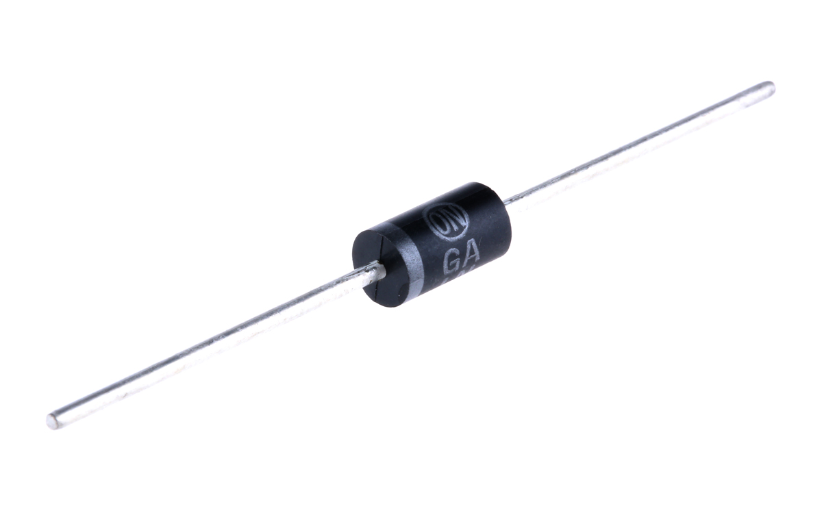 onsemi 400 V 3 A Diode Recovery 2-Pin DO-201AD 1N5404G