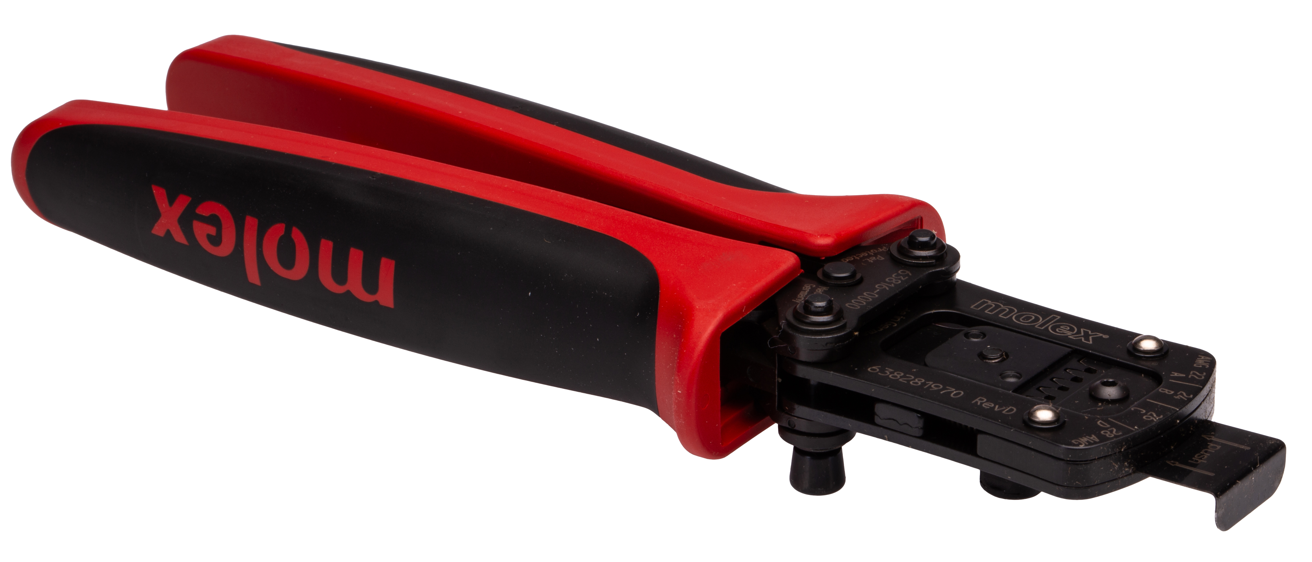 Molex 207129 Hand Ratcheting Crimp Tool for Spox 2.5mm Connectors