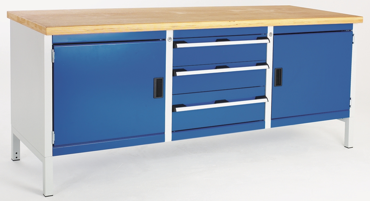 Bott Steel Workbench, 800kg Max Load, 840mm x 750mm x 2000mm