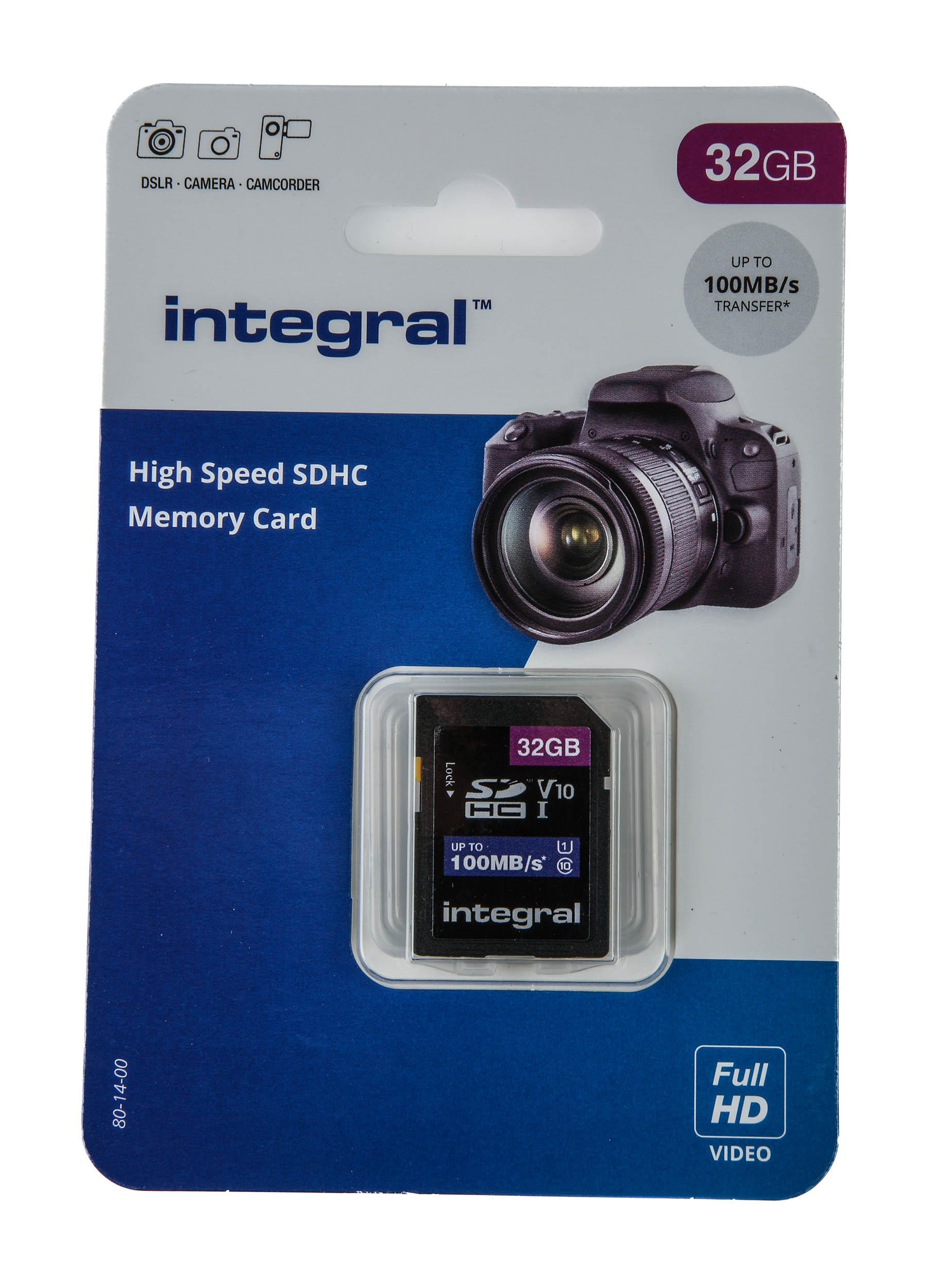 Integral Memory 32 GB SDHC SD Card, Class 10, UHS-1 U1